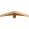Ekena Millwork Bellingham Timber Gable Bracket, Western Red Cedar, 36"W x 7"H x 3 1/2"D x 3 1/2"F, 5/12 Pitch GBW036X07X0404BEL00SWR - alternate 2